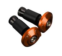 Tapones para los Extremos del Manillar de la Motocicleta, Tapas deslizantes para los puños del Manillar de la Motocicleta CBR600RR 2012-2018, Color Azul (Naranja).