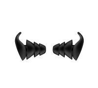 Tapones Para Los Oídos 1PAIR 3 Capa Soft Silicone Oreja tapones Tapered Sleep Reducción de ruido Earplugs Aislamiento de sonido Protector Oído Tapones Para Los Oídos Para Dormir(Size:Black)