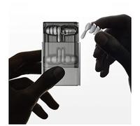 Tapones Para Los Oídos 2 pares/paquete Anti-ruido Ear Enchufe Aislamiento de sonido Protección for el oído Earplugs Tapones for dormir Impermeable Silicona Nadar Earplugs Suave Tapones Para Los Oído