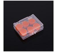 Tapones Para Los Oídos 6/1 2pcs Tapones de orejas de silicona Reducción de ruido Sueño Anti cancelación Aislamiento de sonido EARPLUG PROTECTOR DE PROTECCIÓN for EL DORMIR Tapones de oreja reutilizabl