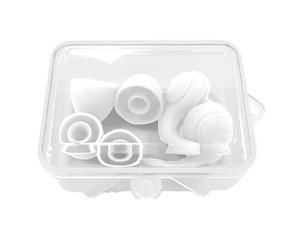 Tapones para los oídos a prueba de ruido, cancelación de ruido para auriculares para auriculares para aeronaves, aviones, silenciosos, seguros de sonido para la protección auditiva somnolienta We