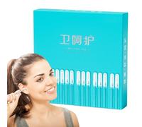Tapones para los oídos adhesivos, herramientas de limpieza de cerumen, herramienta de limpieza de oídos, extractor de cerumen, flexible de doble cara, kit de eliminación de cerumen en espiral portátil