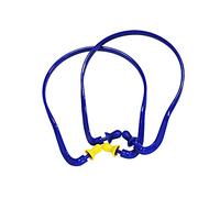 Tapones para los oídos con cancelación de Ruido en Forma de U, protección auditiva para Disparar Diadema, Tapones de Silicona para los oídos, protección para reducción de Ruido (Azul, Paquete de 2)