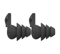 Tapones para los oídos con cancelación de ruido: reductores de sonido de triple capa, inserciones de silicona flexibles, diseño de presión, herramienta de control silencioso reutilizable para
