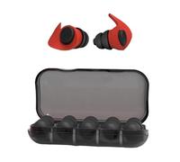 Tapones para los oídos con cancelación de ruido - Tapones flexibles para los oídos, alta reducción de ruido NRR de 40 - 60 DB, reutilizables y diseño cómodo | Para dormir de lado, trabajadores de