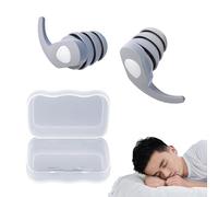Tapones Para Los Oídos Con Cancelación De Ruido,Tapones Para Los Oídos Para Dormir | Protección auditiva de alta fidelidad | Tapón para los oídos reutilizable para músicos con estuche, tapones para lo