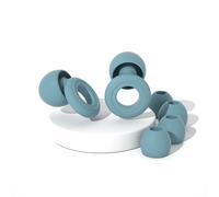 Tapones para los oídos con cancelación de ruido y estuche Grey+Blue