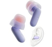 Tapones para los oídos con reducción de ruido de intensidad media, ultracómodos para quienes duermen de lado. Tapones reutilizables con cancelación de ruido de 23 dB para dormir.