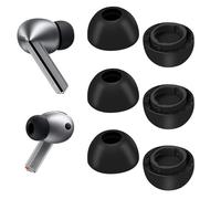 Tapones para los oídos de Espuma para Samsung Galaxy Buds3 Pro - Máxima Comodidad y Agarre Seguro con Almohadillas de Repuesto de Espuma viscoelástica - 3 X M