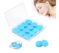 Tapones para los oídos de gel para dormir, 6 pares de tapones de silicona suaves y reutilizables, para adultos, con cancelación de ruido, ideales para ronquidos, natación, conciertos, estudios,