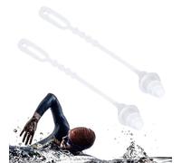 Tapones para los oídos de natación de silicona reutilizable para adultos, impermeables, protección suave y cómoda para los oídos de piscina, equipo de entrenamiento duradero para buceo, esnórquel