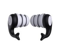 Tapones para los oídos de natación para mujer - Tapón de silicona antirruido para los oídos - Resistente al agua cómodo protector auditivo se adapta a Canal Cochlea