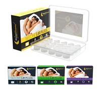 Tapones para los oídos de primera calidad para dormir - 10 pares, blancos - Tapones para los oídos de silicona suave con cancelación de ruido para un sueño tranquilo e ininterrumpido de SleepDreamz