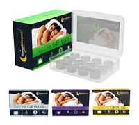 Tapones para los oídos de primera calidad para dormir - 6 pares, blancos - Tapones para los oídos de silicona suave con cancelación de ruido para un sueño tranquilo e ininterrumpido de SleepDreamz