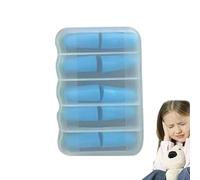 Tapones para los oídos de reducción de ruido, tapones para los oídos con reducción de ruido 5 juegos -Reuse b -no -esponja, tapones para los oídos de reducción de ruido multi -machine b para