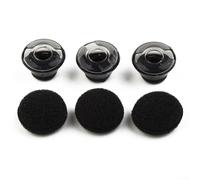 Tapones para los oídos de repuesto de diseño flexible para Plantronics para Voyager 5200 5220, perfectos para estilos de vida activos (3 piezas m (14 mm)