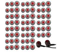 通用 Tapones para Los Oídos De Silicona De Repuesto 60 Piezas Almohadillas De Repuesto En El Oído Almohadillas Auriculares Goma Compatible con Varios Auriculares para Auriculares In-Ear 3 Tallas S/M/L