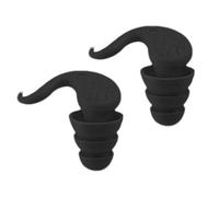 Tapones para los oídos de silicona - Diseño impermeable en forma de cuerno, cancelación de ruido reutilizable, trabajo, sueño, viaje, natación | Enfoque de orejas cómodas para adultos, tapones de