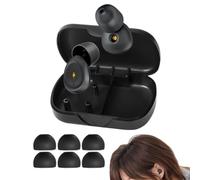 Tapones para los oídos de silicona para el sueño: reducción de ruido reutilizable, protección auditiva, tapones para los oídos y cómodos, protección contra el ruido | Ideal para conciertos,