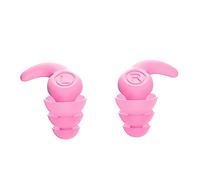 Tapones para los oídos de silicona reutilizables para reducción de ruido, 1 par de tapones para los oídos de bloqueo de sonido, reutilizables, seguros, tapones de silicona para los oídos con