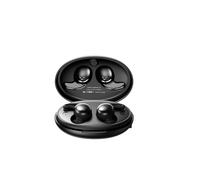 Tapones para los oídos inalámbricos pequeños con almohadillas laterales más pequeñas, color negro