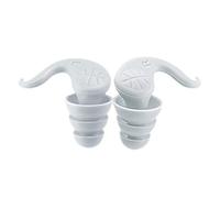 Tapones para los oídos para analizar el sonido, reutilizables, impermeables, de silicona, con bolsa de transporte, diseño de cuerno para un ajuste seguro | cómodos sonidos ergonómicos, los tapones