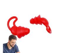 Tapones para los oídos para dormir, 2 piezas reutilizables para el sueño | Tapones para los oídos de silicona para conciertos y ruidos, para viajes, oficina, hogar, campus de ocio y eventos