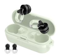 Tapones para los Oídos para Dormir, 36dB Tapones Oidos Cancelacion de Ruido con Sola Almohadilla/Doble Almohadilla, Tapones Oidos Silicona Reutilizables para Dormir, Concentrarse y Viajar-Transparente