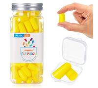 Tapones para los oídos para dormir, 38 dB, SNR, espuma supersuave, protección auditiva, tapones para los oídos ideales para ronquidos, aprendizaje, viajes, 60 pares
