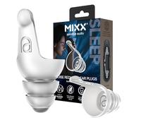 Tapones para los oídos para dormir de lado, reducción de ruido para ronquidos, viajes y uso diario, silicona suave, hipoalergénica, 3 tamaños, reutilizable y lavable, incluye funda de transporte