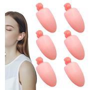 Tapones para los oídos para dormir - Tapones para los oídos con cancelación de ruido para dormir, impermeables, protección auditiva, forma de zanahoria, con estuche de almacenamiento para