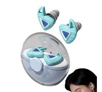 Tapones para los oídos para dormir, tapones para los oídos de silicona suave, tapones para los oídos para reducción de ruido, para estudio, viajes, conciertos, motocicletas, aviones, vuelos, siestas