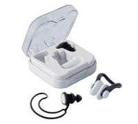 Tapones para los oídos para nadar y clip nasal, tapones de silicona para los oídos de natación para niños, clip nasal para ducha, surf, snorkel y otros deportes acuáticos, reutilizables, adultos