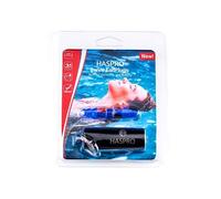 Tapones para los oídos para natación - azules, de silicona Swim Haspro (1 par)
