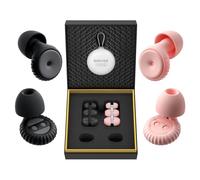 Tapones para los oídos para reducir el ruido del sueño: 2 pares de tapones cómodos y suaves para los oídos, diseñados para proporcionar protección auditiva de 35 dB para personas con problemas de