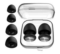 Tapones para los oídos reutilizables: protectores cómodos y silenciosos, tapones de silicona suave para reducir el ruido | Protección ligera para dormir para viajar, estudiar, trabajo, música