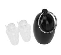 Tapones para los Oídos - Tapones para los Oídos Seguros de Silicona Suave Reducción de Ruido, Protección Auditiva para Conciertos, Músicos Que Cazan (Tapones para los Oídos + Caja)(Transparente)