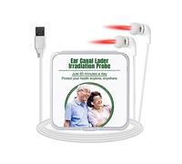 Tapones para los Oídos Terapia con Luz Roja, Tinnitus Relief Red Light Therapy Ear Plugs, Tinnitus Ear Laser Therapy Earplug,Tinnitus Relief Device (1pcs)