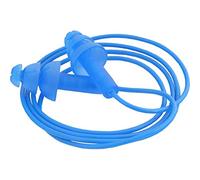 Tapones para los oídos UCI, reutilizables, TPR, azul *detectable con cable*, EP001CD, SNR 30, caja de 100 PRS