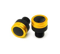 Tapones para los orificios de los espejos retrovis Para CF@&MOTO CLX 700 M10X1.25 Tornillo Tapón De Aluminio CNC Para El Orificio Del Retrovisor Lateral Motocicleta(B)