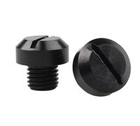 Tapones para Motocicletas | 2 Piezas Tapones Ciegos para Espejo retrovisor,M10x1.25 Derecha Izquierda Tornillos Pernos