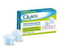 Quies Protección Auditiva Silicona Anti-ruido caja de 6 unidades