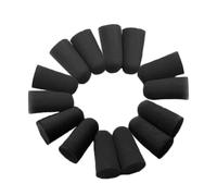 Tapones para oídos dormidos, 10 pares de tapones for los oídos espuma suave con reducción ruido for una mayor comodidad y protección durante el sueño(Black)