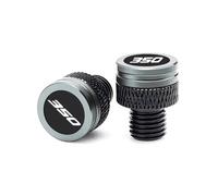 Tapones para orificios de rosca de espejos de moto Para HON@&DA 350CC Forza ADV, FORZA, CBF, CRF, NC, NSS 350 Tapas De CNC Para Los Orificios Retrovisores Laterales Motocicleta(B)