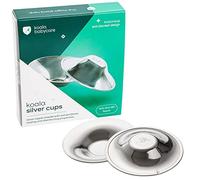 Tapones para pezones Koala Babycare 100% de Plata, sin níquel para la prevención y el tratamiento de grietas en los senos durante la lactancia | Clase 1 dispositivo médico Koala Silver Cup