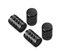Tapones Para Ruedas Para Fiat Para BRAVO | Fácil Instalación Manual Impermeable Aluminio Tapones Rueda Coche(Negro)
