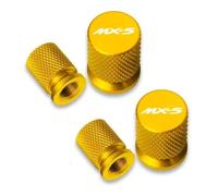 Tapones para Ruedas para Mazda MX5 MX-5 ND RF para Miata | Fácil Instalación Manual Aluminio Impermeable Tapones Rueda Coche(Oro)
