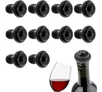 Tapones para Vacío, Tapones para Bomba de Vacío, Tapones de Goma, Tapones Reutilizable para Bomba de Vacío Vino, Tapones para Botella de Vino al Vacio Protector para Bomba, Ahorro de vino, vacu vin