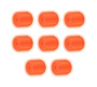 Tapones para válvulas neumáticas fosforescentes en la oscuridad, 8 unidades | Tapones para válvulas que brillan en la oscuridad para camión, coche, moto, bicicleta, conducción nocturna