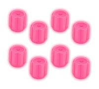 Tapones para vástago de válvula fosforescentes en la oscuridad, 8 unidades | Tapones para válvulas que brillan en la oscuridad para camión, coche, moto, bicicleta, conducción nocturna